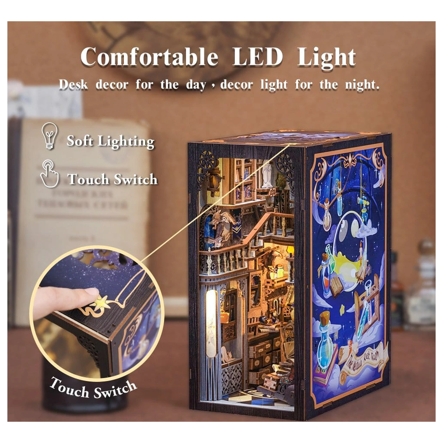 Book Nook Nebula Common Room 23 x 11 cm Produktfoto