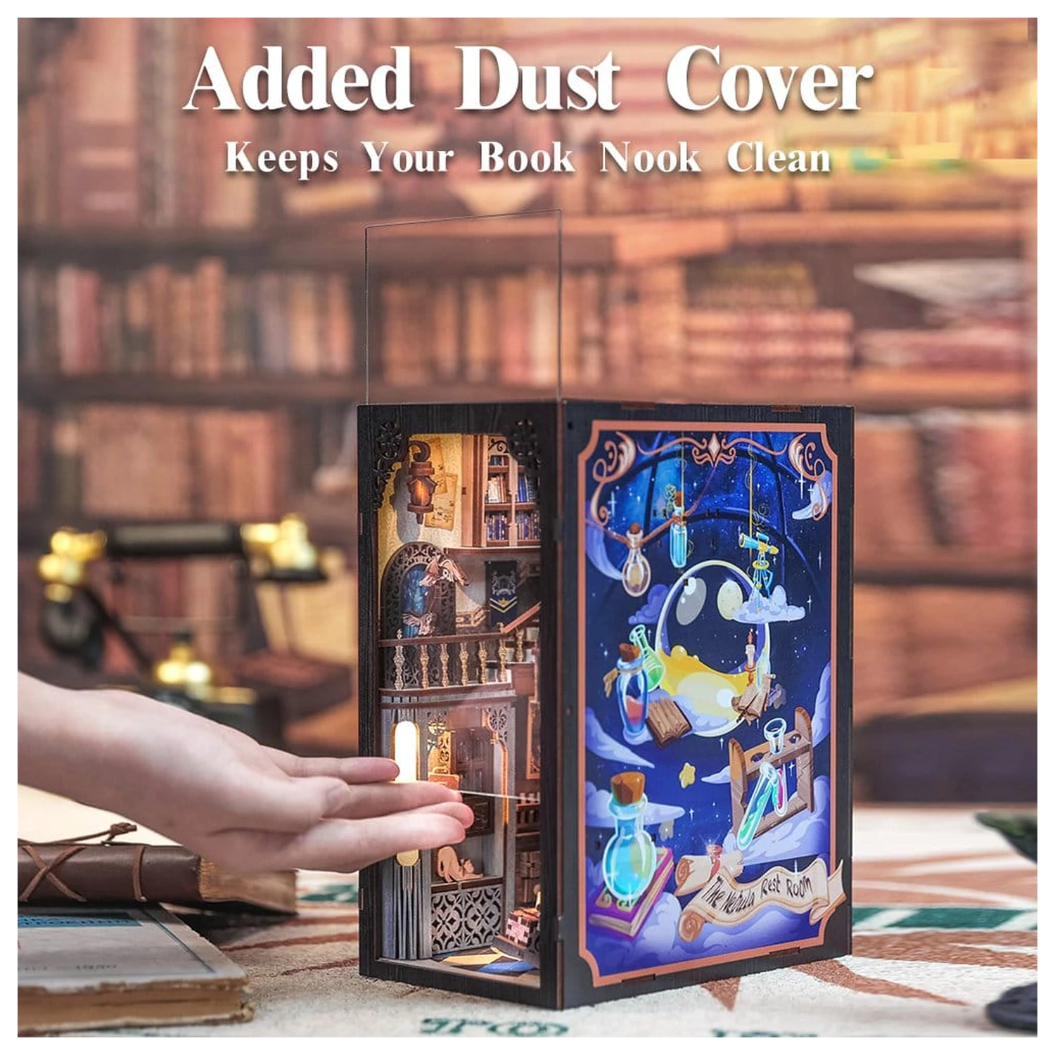 Book Nook Nebula Common Room 23 x 11 cm Produktfoto