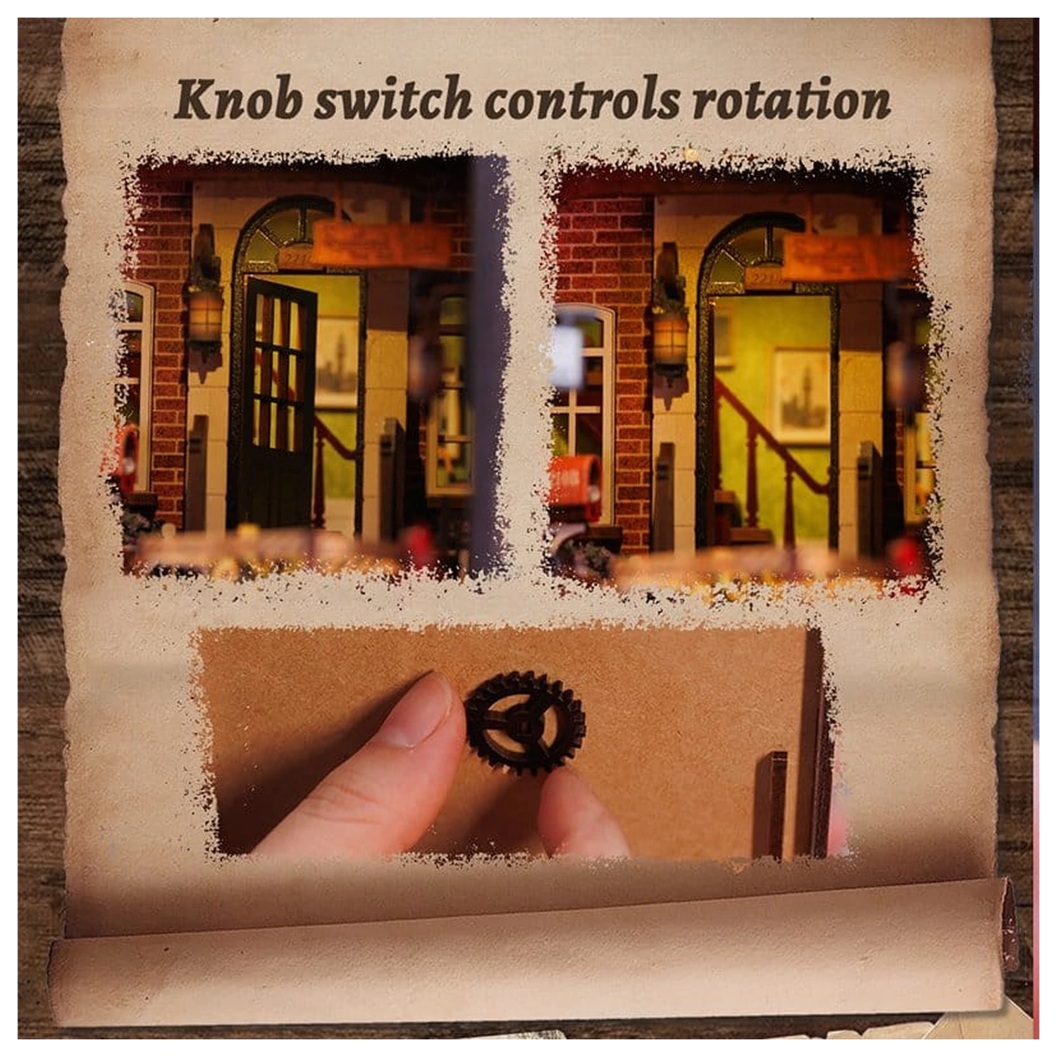 Book Nook Rose Detective Agency 23 x 11 cm Produktfoto