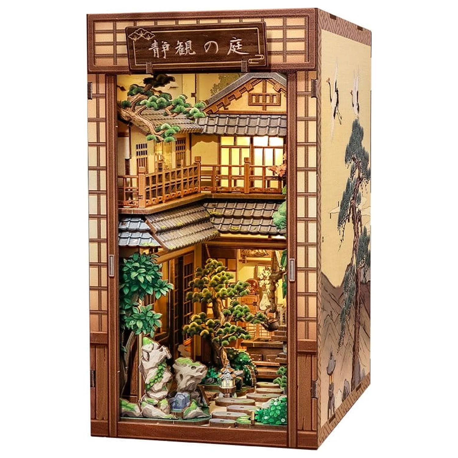 Book Nook Serene Courtyard 22 x 12 cm Produktfoto