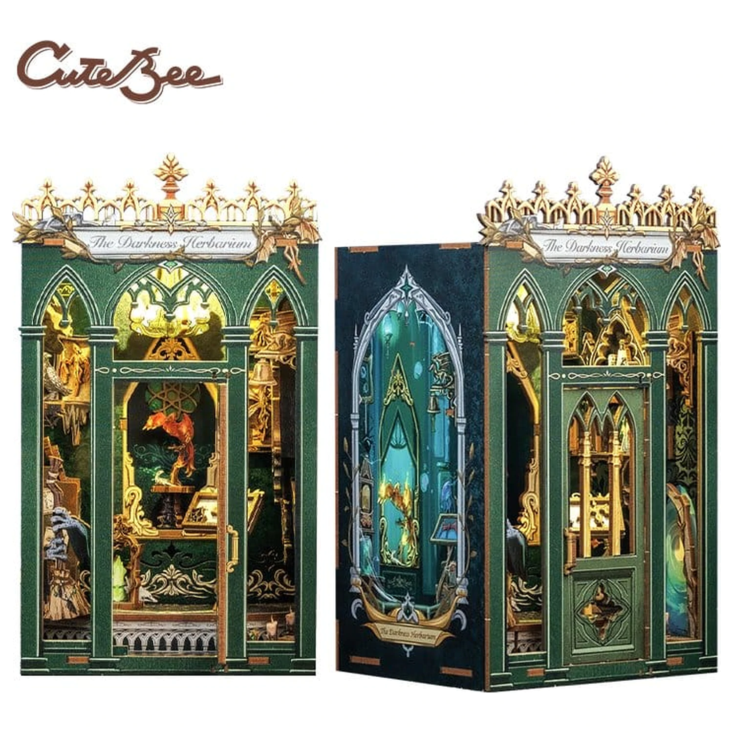 Book Nook The Darkness Herbarium 17 x 12 Zentimeter Produktfoto