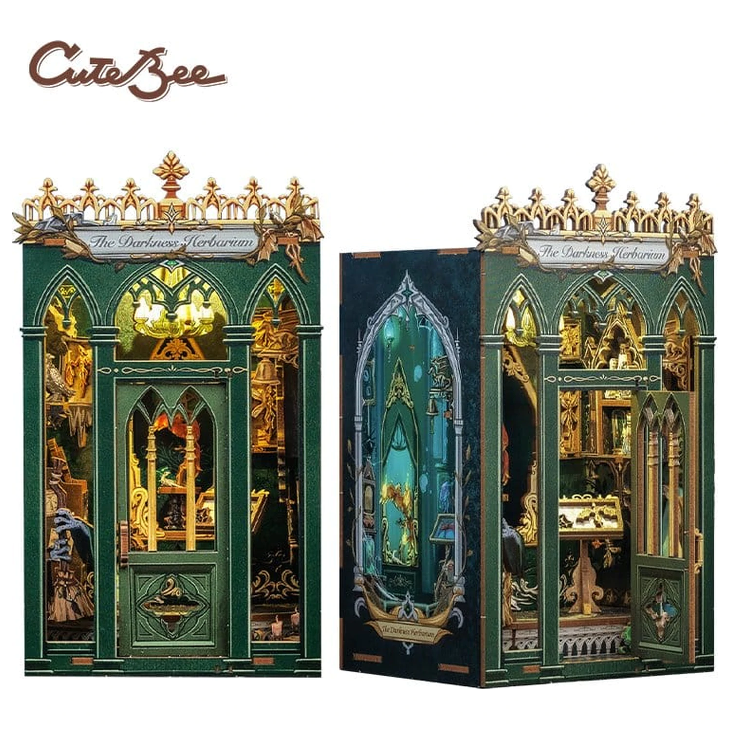 Book Nook The Darkness Herbarium 17 x 12 Zentimeter Produktfoto