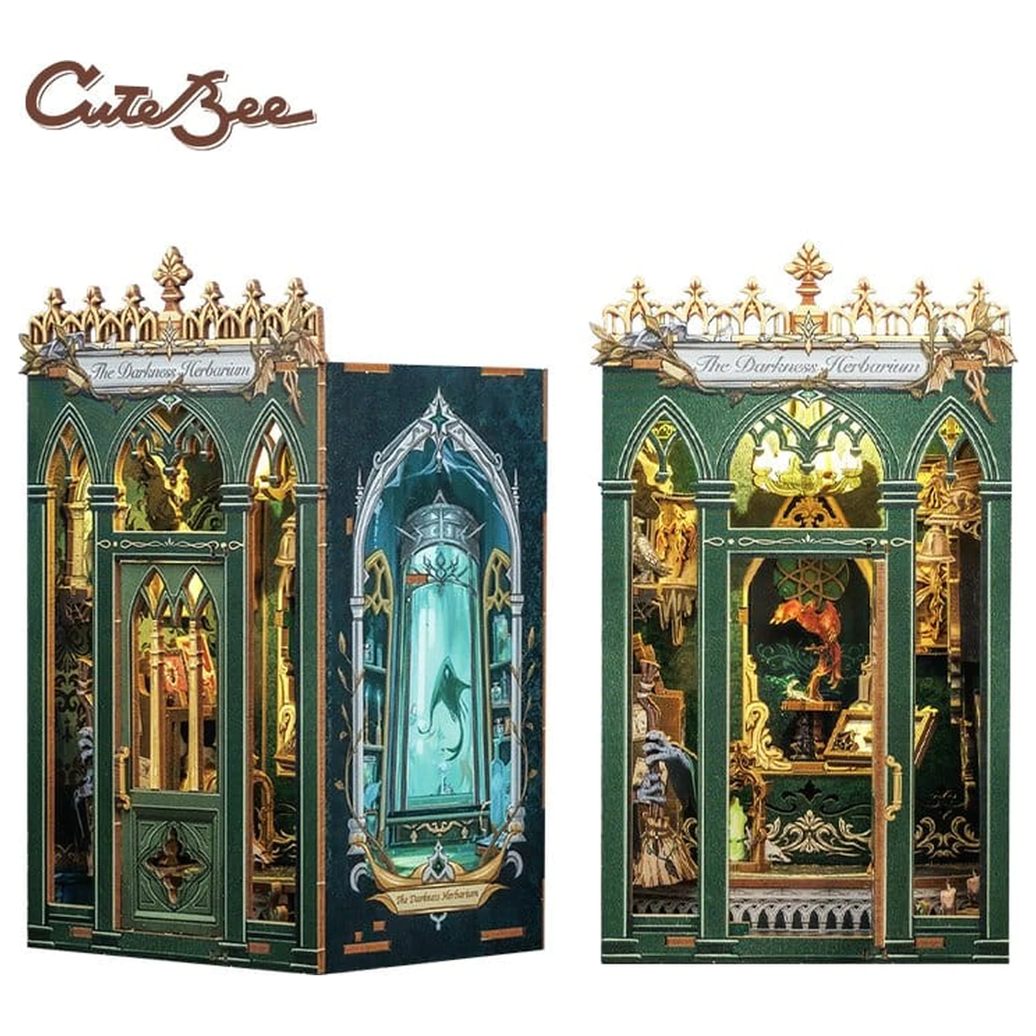 Book Nook The Darkness Herbarium 17 x 12 Zentimeter Produktfoto