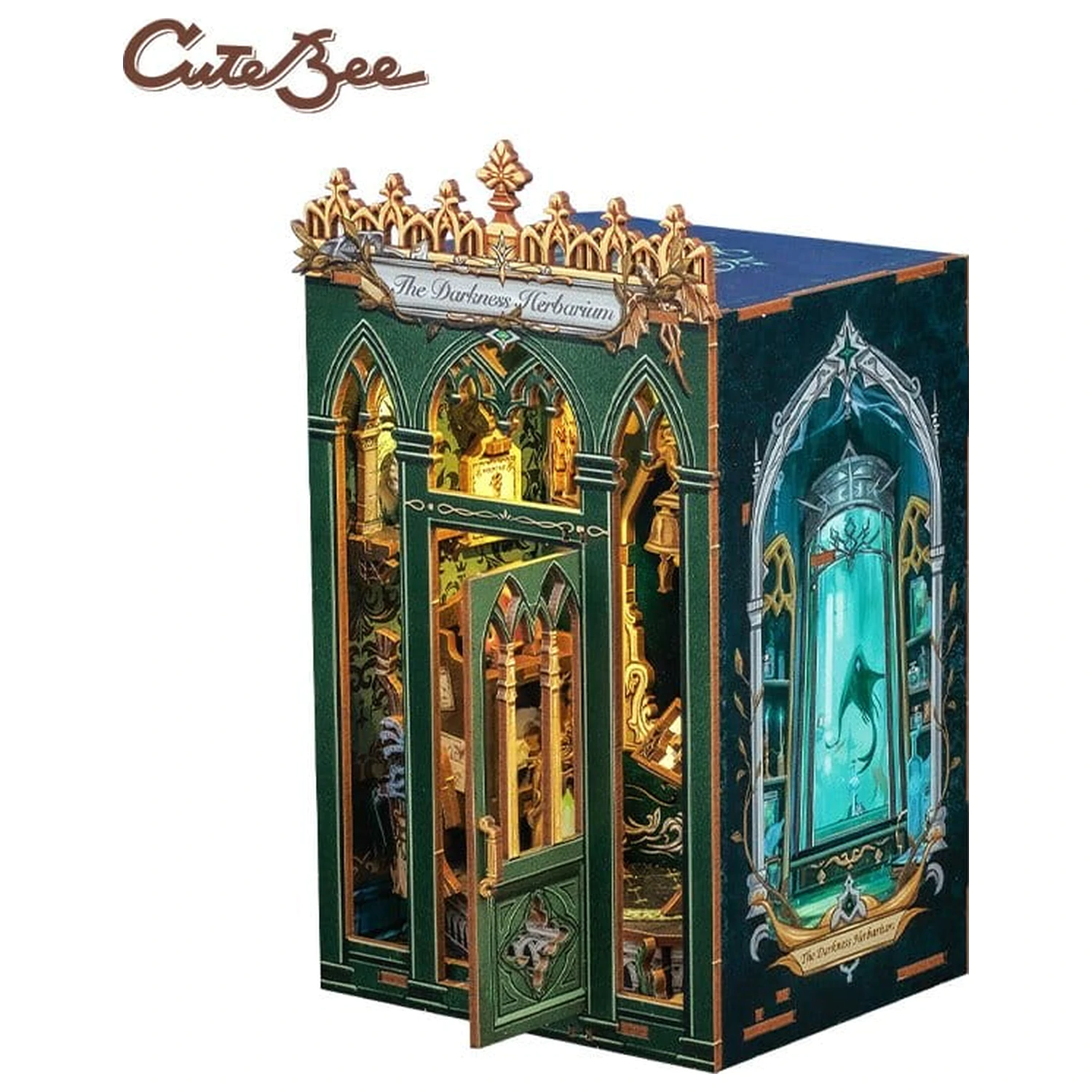 Book Nook The Darkness Herbarium 17 x 12 Zentimeter Produktfoto