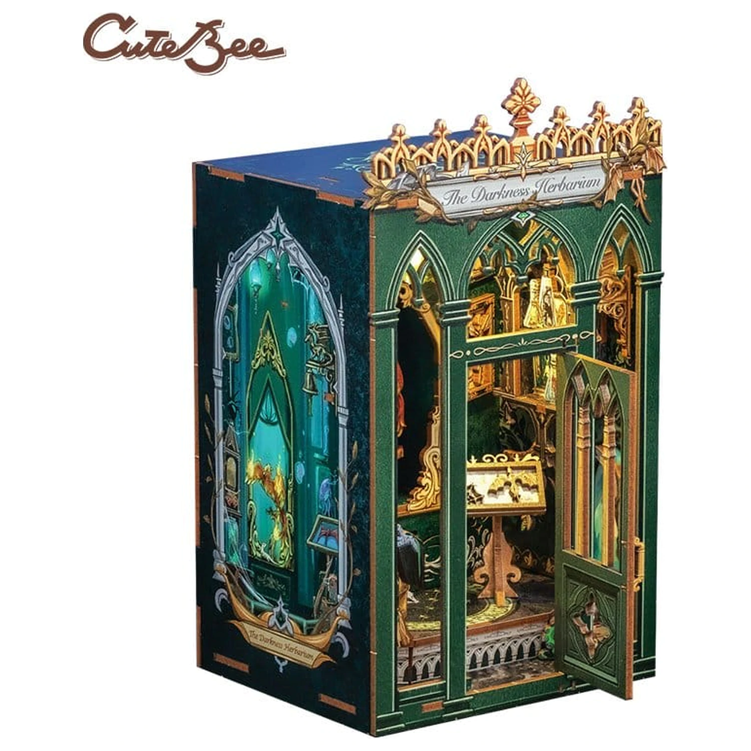 Book Nook The Darkness Herbarium 17 x 12 Zentimeter Produktfoto