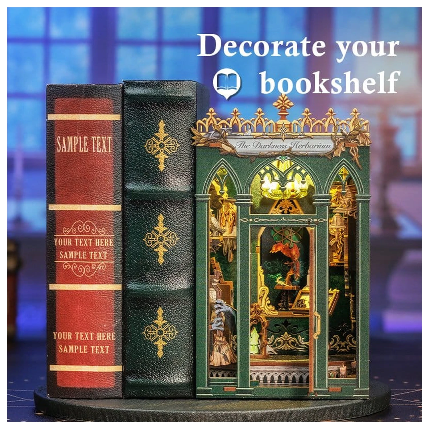 Book Nook The Darkness Herbarium 17 x 12 Zentimeter Produktfoto