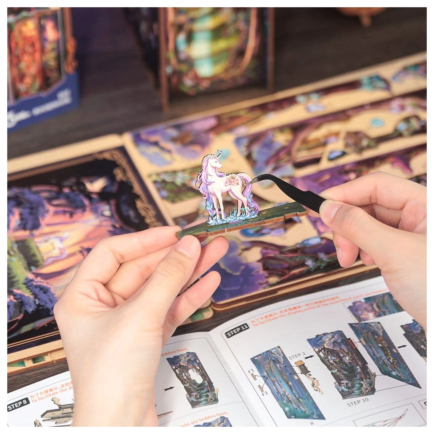 Book Nook Die Anmut des Waldes 22 x 8 cm Produktfoto