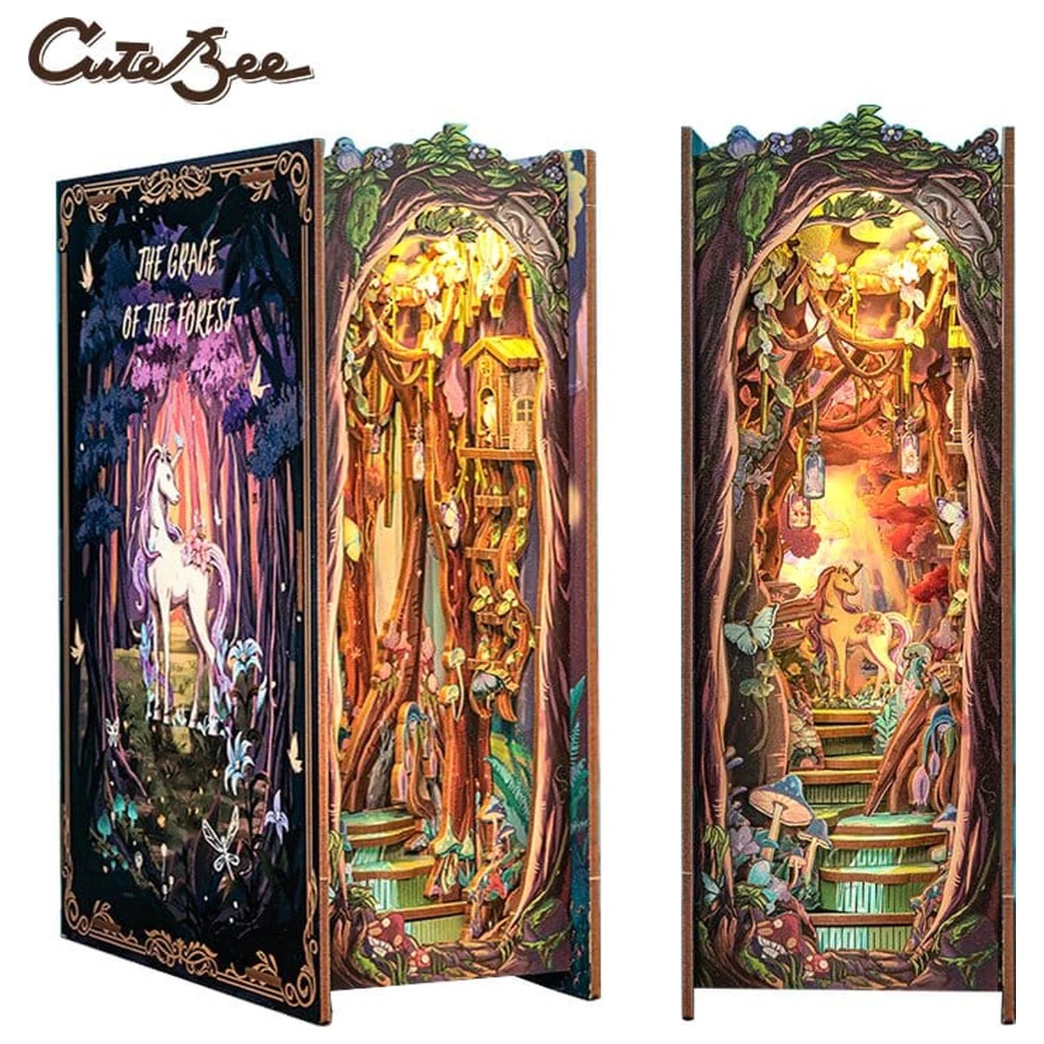 Book Nook Die Anmut des Waldes 22 x 8 cm Produktfoto