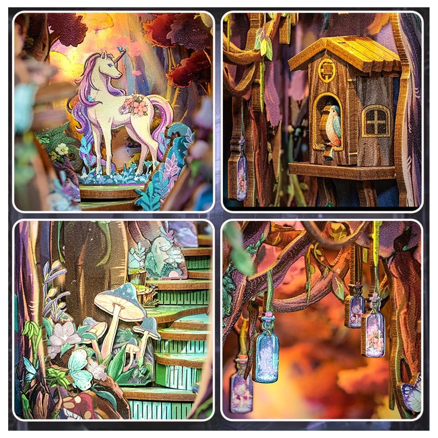 Book Nook Die Anmut des Waldes 22 x 8 cm Produktfoto