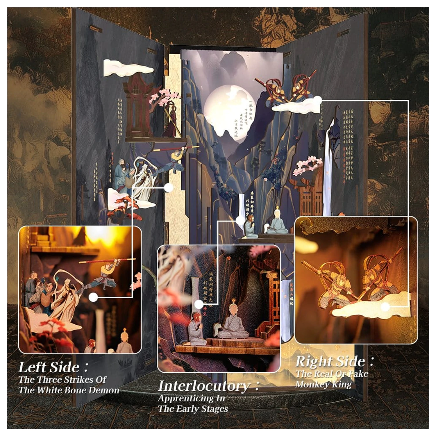 Book Nook The Legend of Wukong 22 x 8 cm Produktfoto