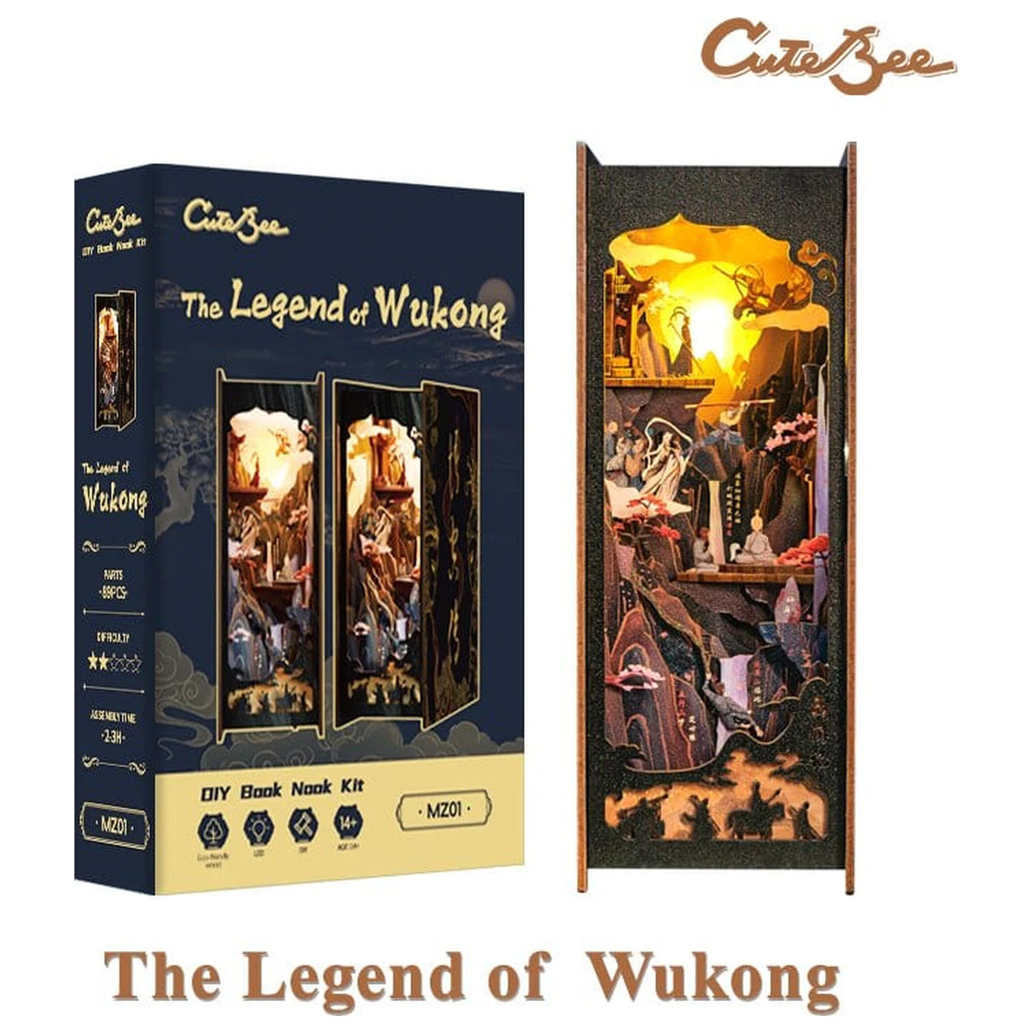 Book Nook The Legend of Wukong 22 x 8 cm Produktfoto