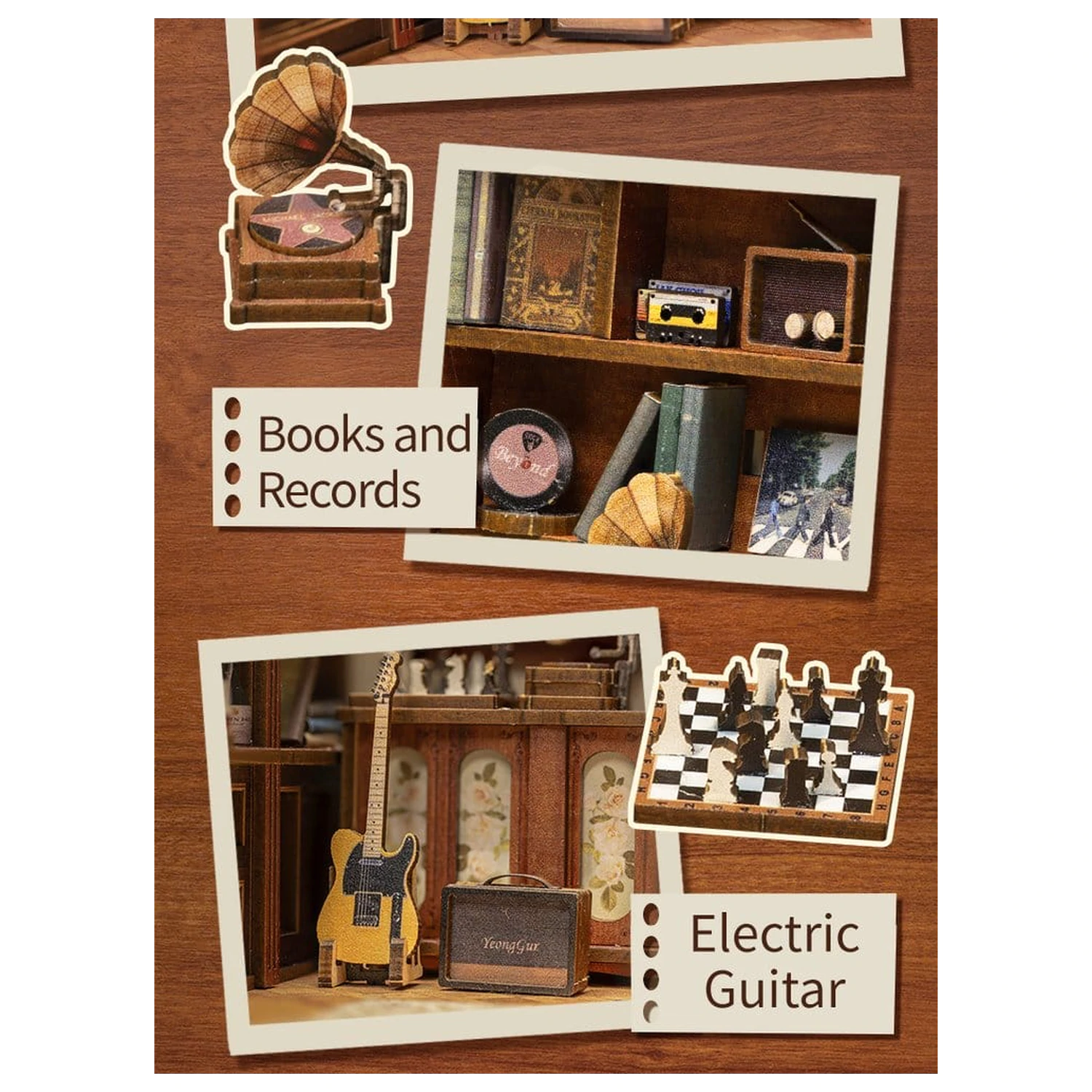 Book Nook The Secret Rhythm 23 x 11 cm Produktfoto