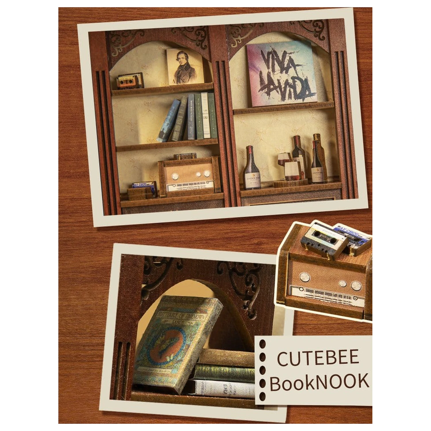 Book Nook The Secret Rhythm 23 x 11 cm Produktfoto