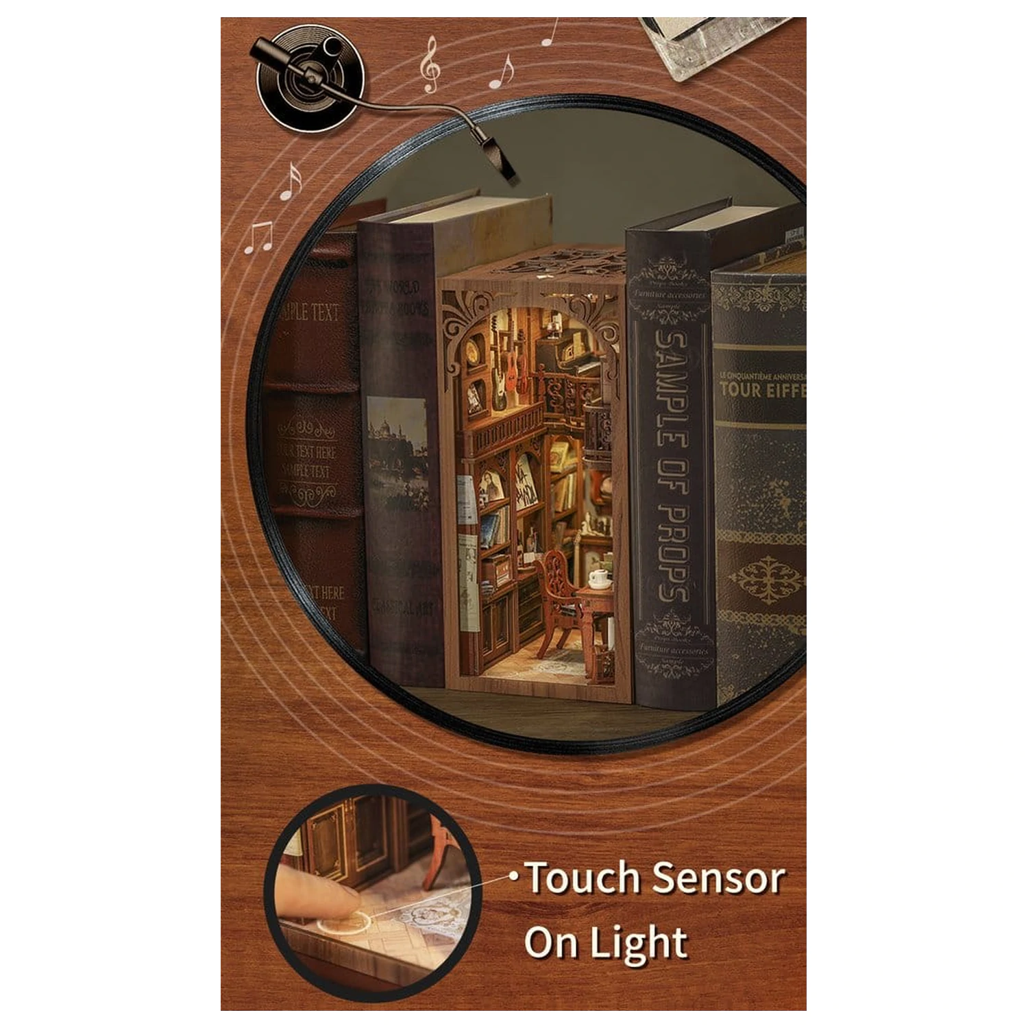 Book Nook The Secret Rhythm 23 x 11 cm Produktfoto