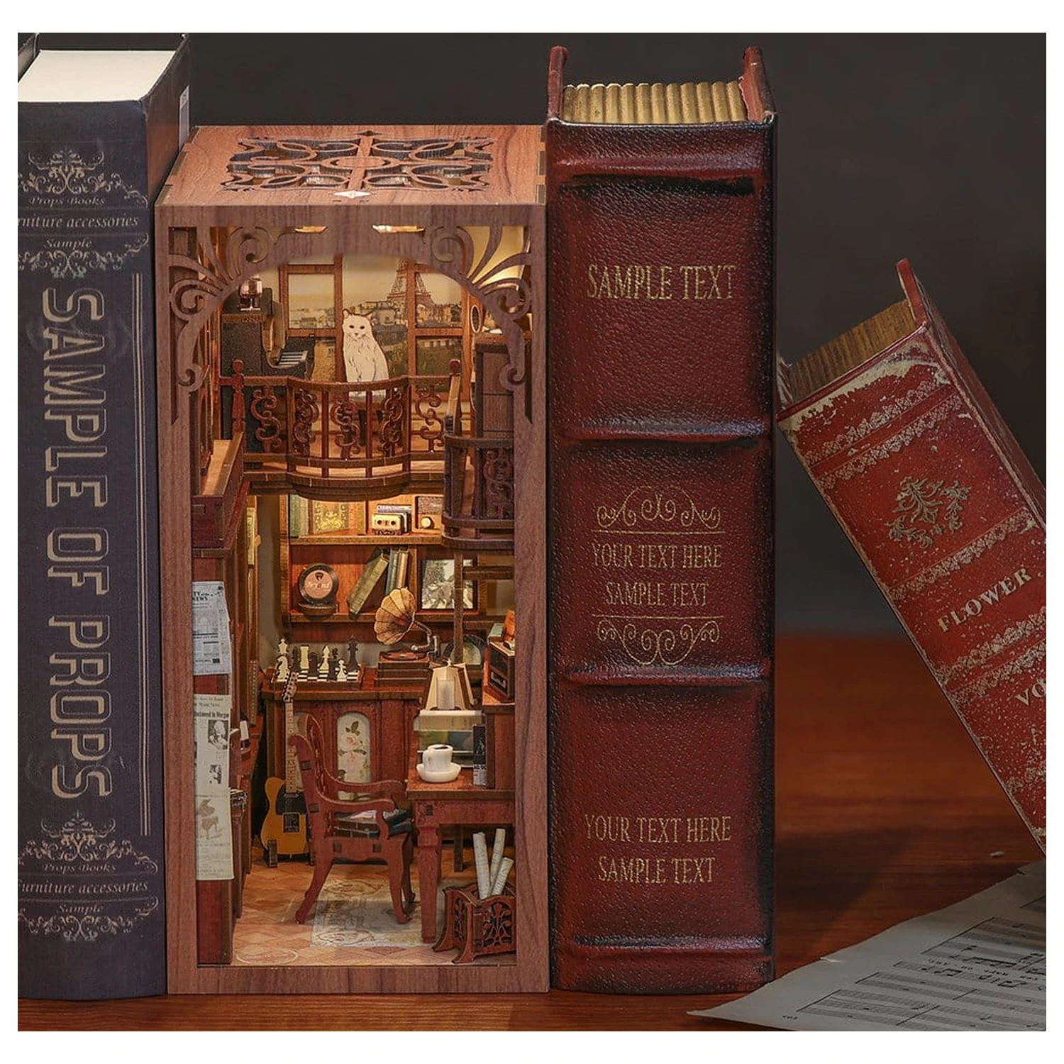 Book Nook The Secret Rhythm 23 x 11 cm Produktfoto