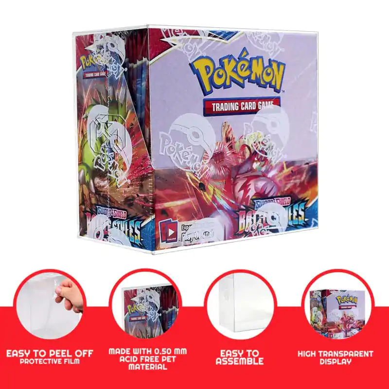 PET Schutzhüllen 5er-Pack für Booster Boxen / Elite Trainer Boxen Ver. 1 Produktfoto
