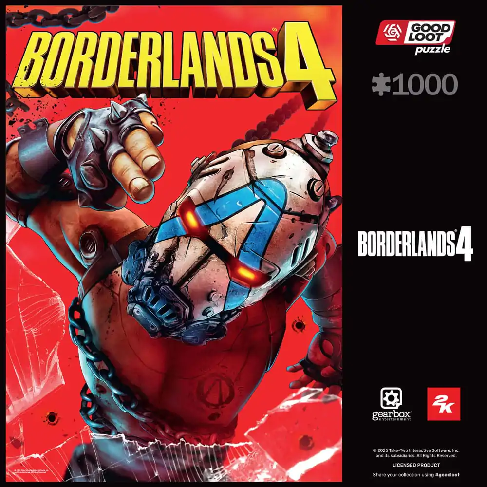 Borderlands Puzzle 4 Break Free Psycho (1000 Teile) Produktfoto