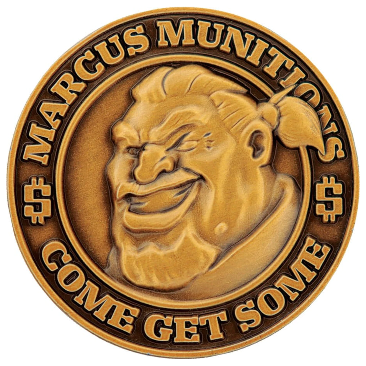 Borderlands Sammlermünze Marcus Munitions Limited Edition Produktfoto
