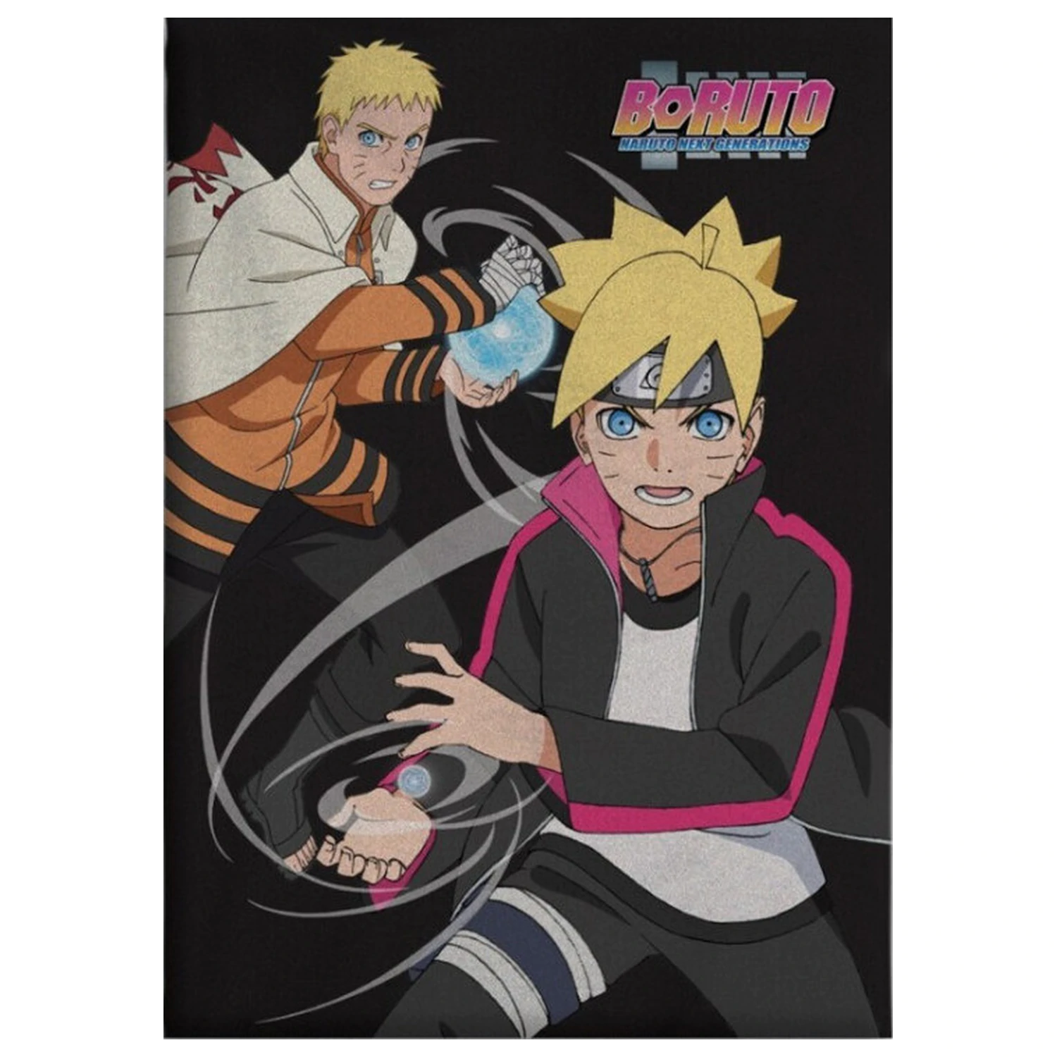 Boruto Hate Fleece-Decke Produktfoto