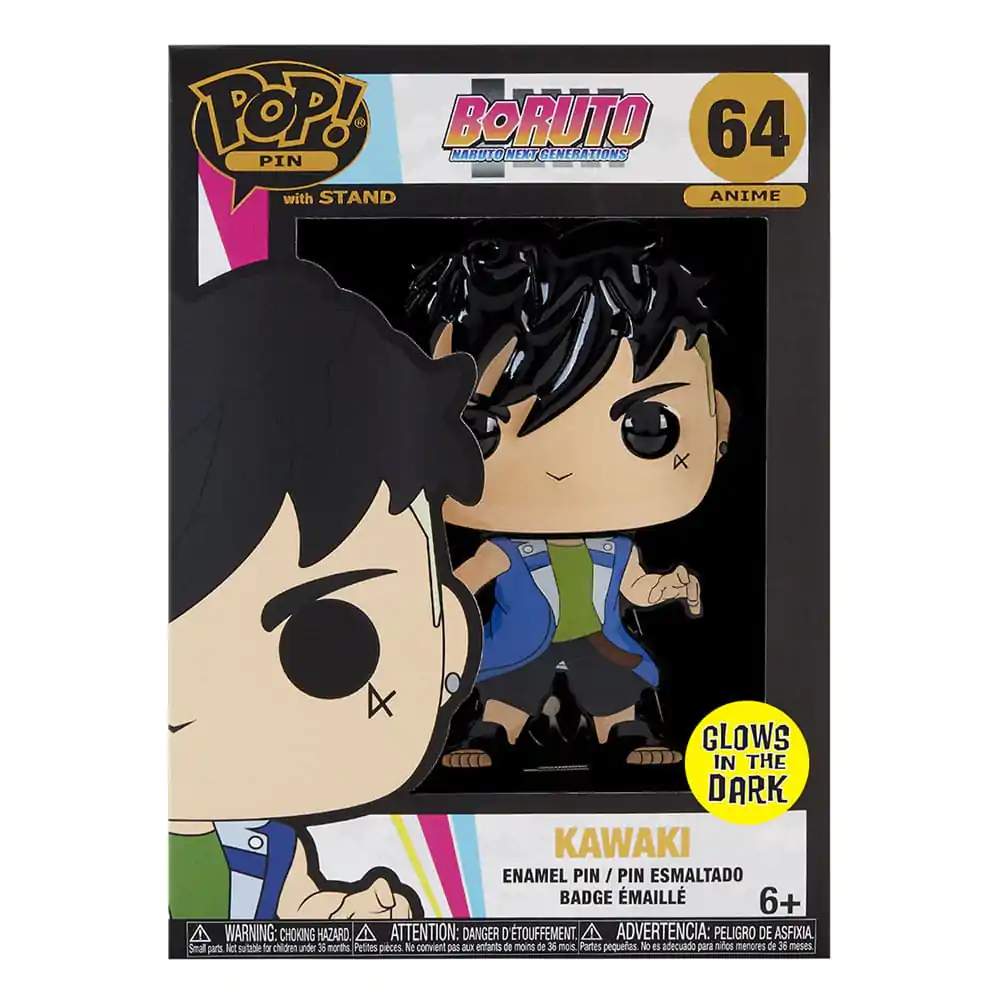 Boruto: Naruto Next Generations Loungefly Funko POP! Pin Ansteck-Pin Kawaki 10 cm Produktfoto