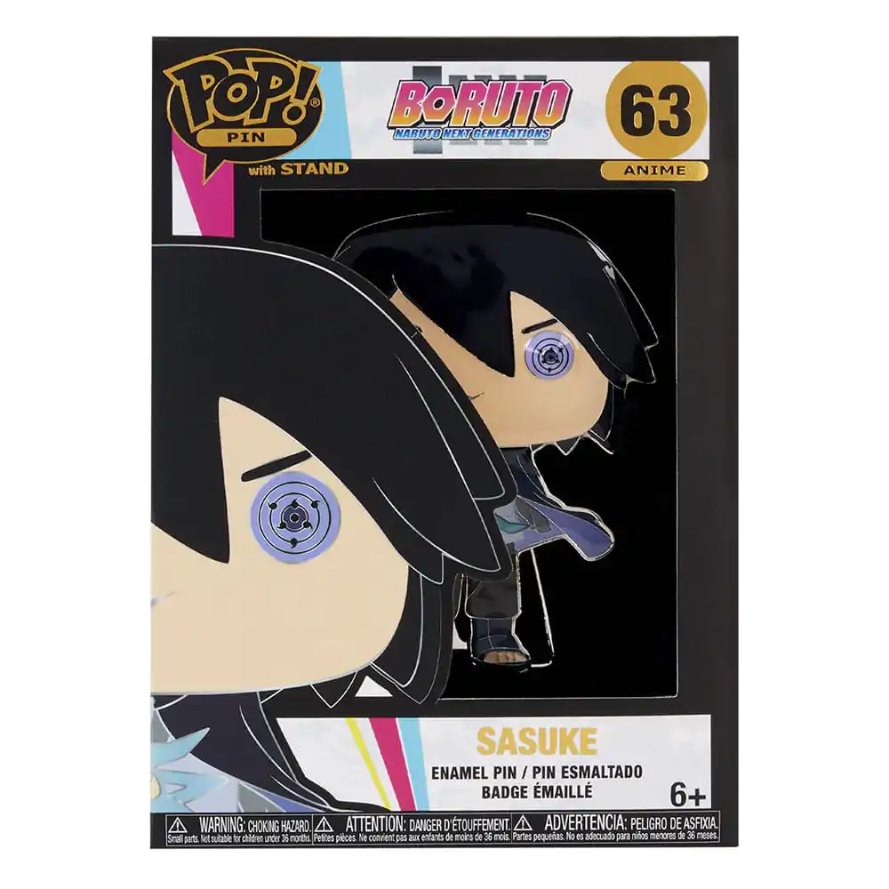 Boruto: Naruto Next Generations Loungefly Funko POP! Pin Ansteck-Pin Sasuke 10 cm Produktfoto