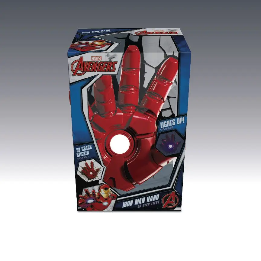 Avengers 3D LED Leuchte Iron Man Hand termékfotó