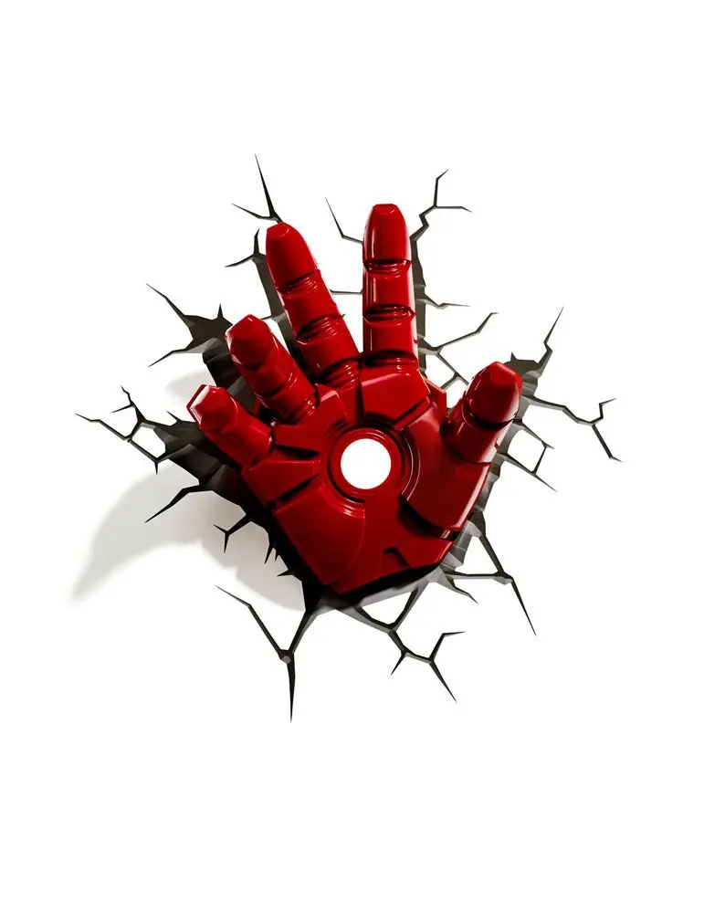 Avengers 3D LED Leuchte Iron Man Hand termékfotó