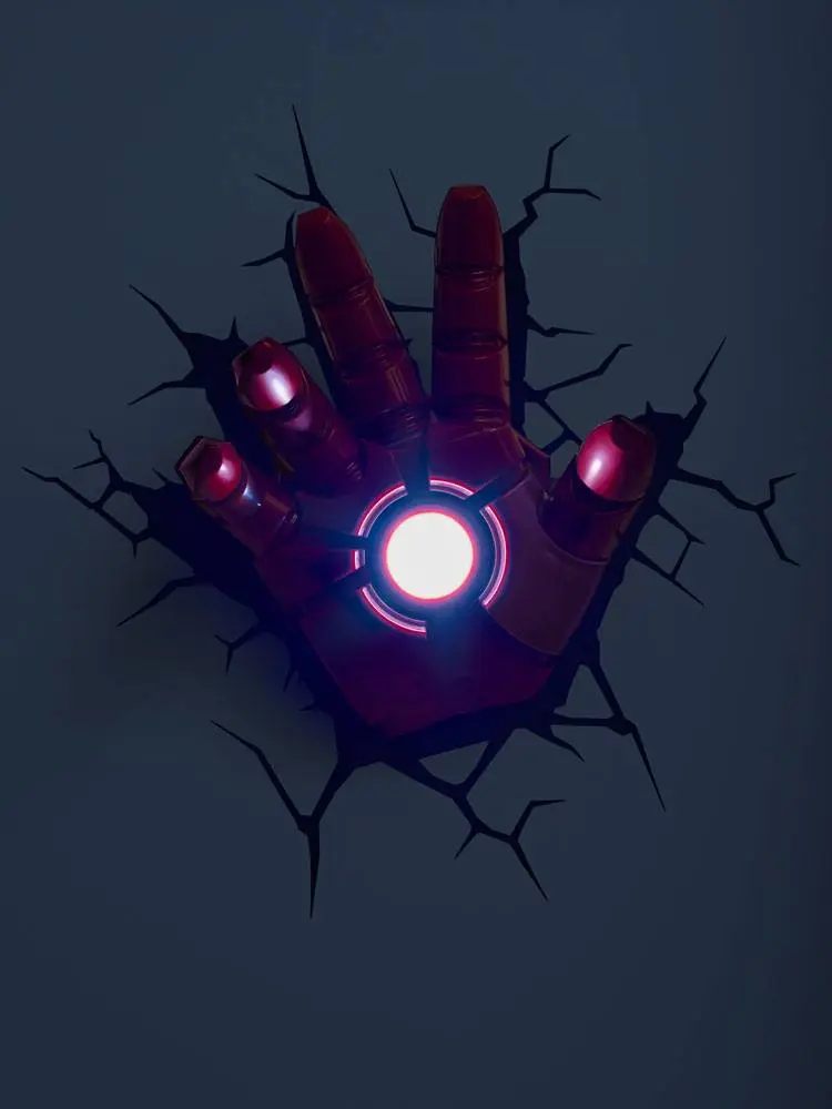 Avengers 3D LED Leuchte Iron Man Hand termékfotó