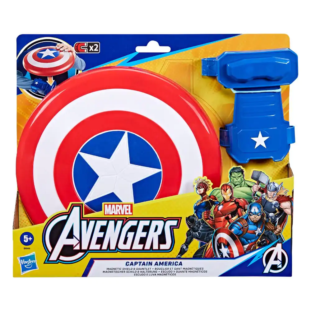 Avengers Roleplay-Replik Magnetischer Captain America Schild mit Halterung termékfotó