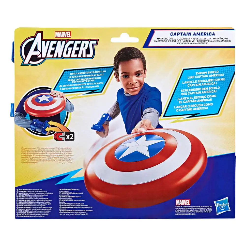 Avengers Roleplay-Replik Magnetischer Captain America Schild mit Halterung termékfotó