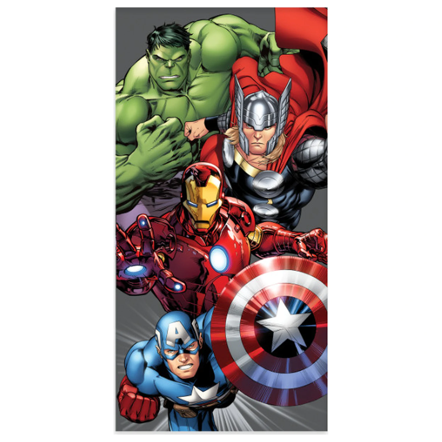 Avengers Montage Handtuch Produktfoto