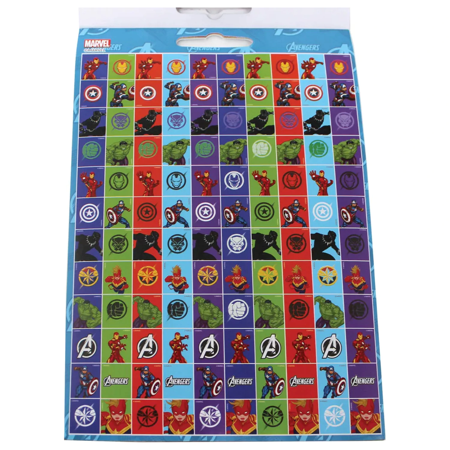 Avengers Best Team 600-teiliges Sticker-Set Produktfoto