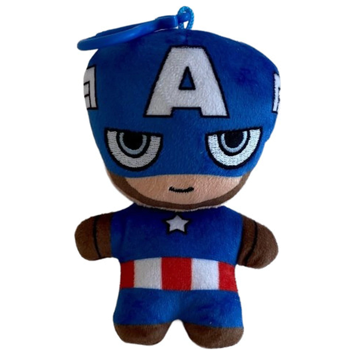 Avengers Captain America 2D Plüschfigur mit Aufhänger 13 cm Produktfoto