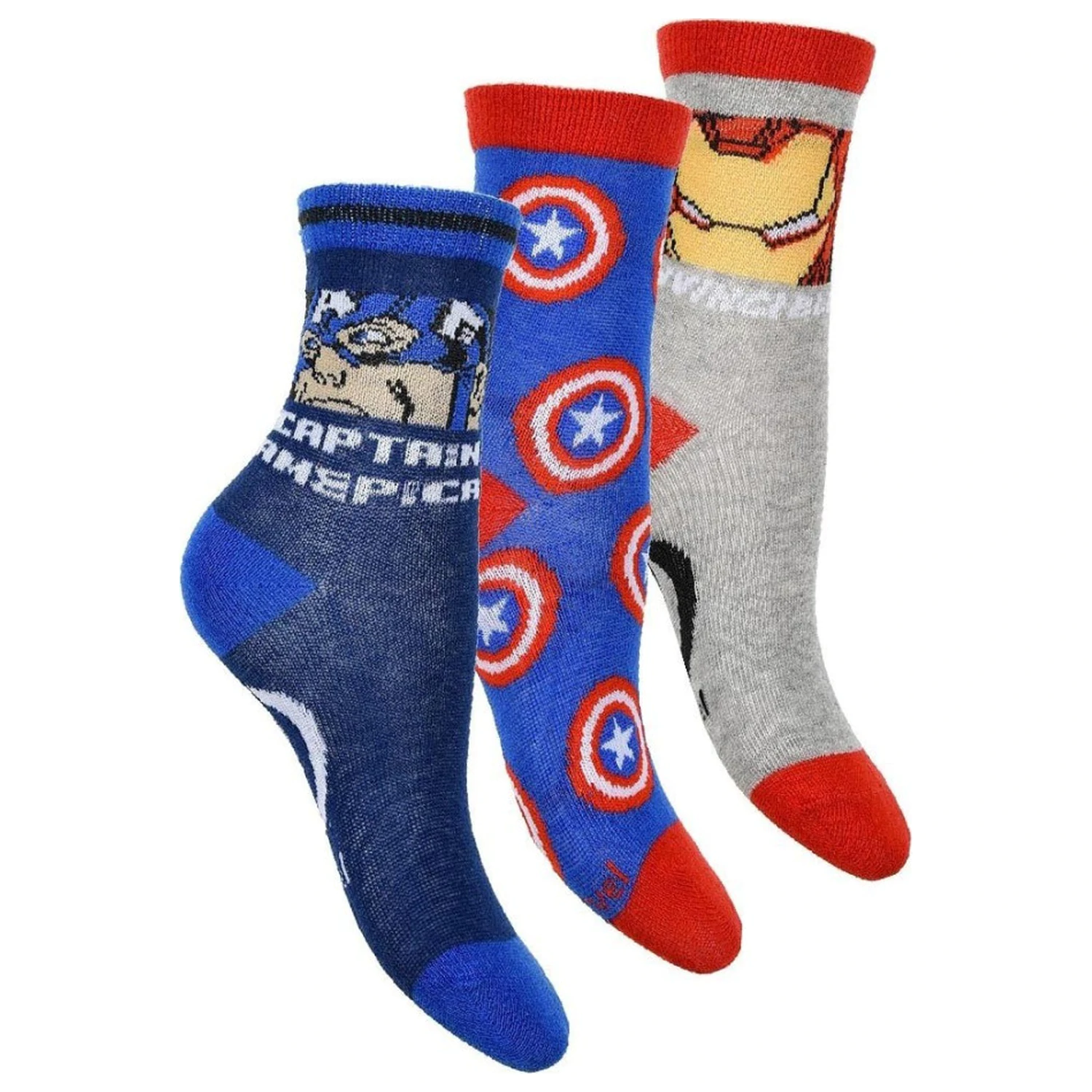 Avengers Captain America Kindersocken 31/34 Produktfoto