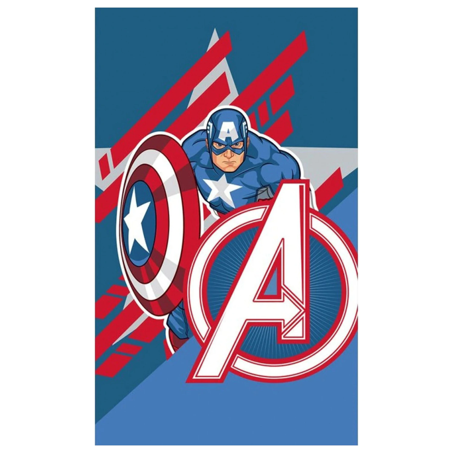 Avengers Captain America Handtuch, Gesichtstuch, Tuch Produktfoto