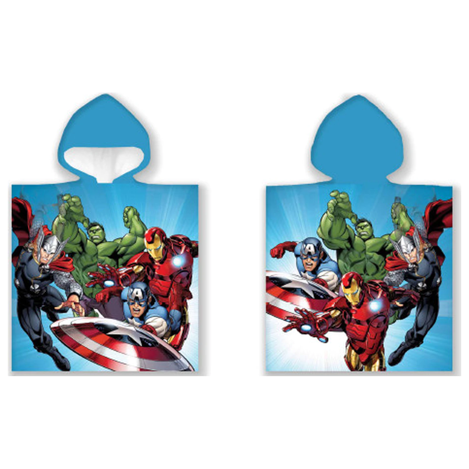 Avengers Fight Strandtuch Poncho Produktfoto
