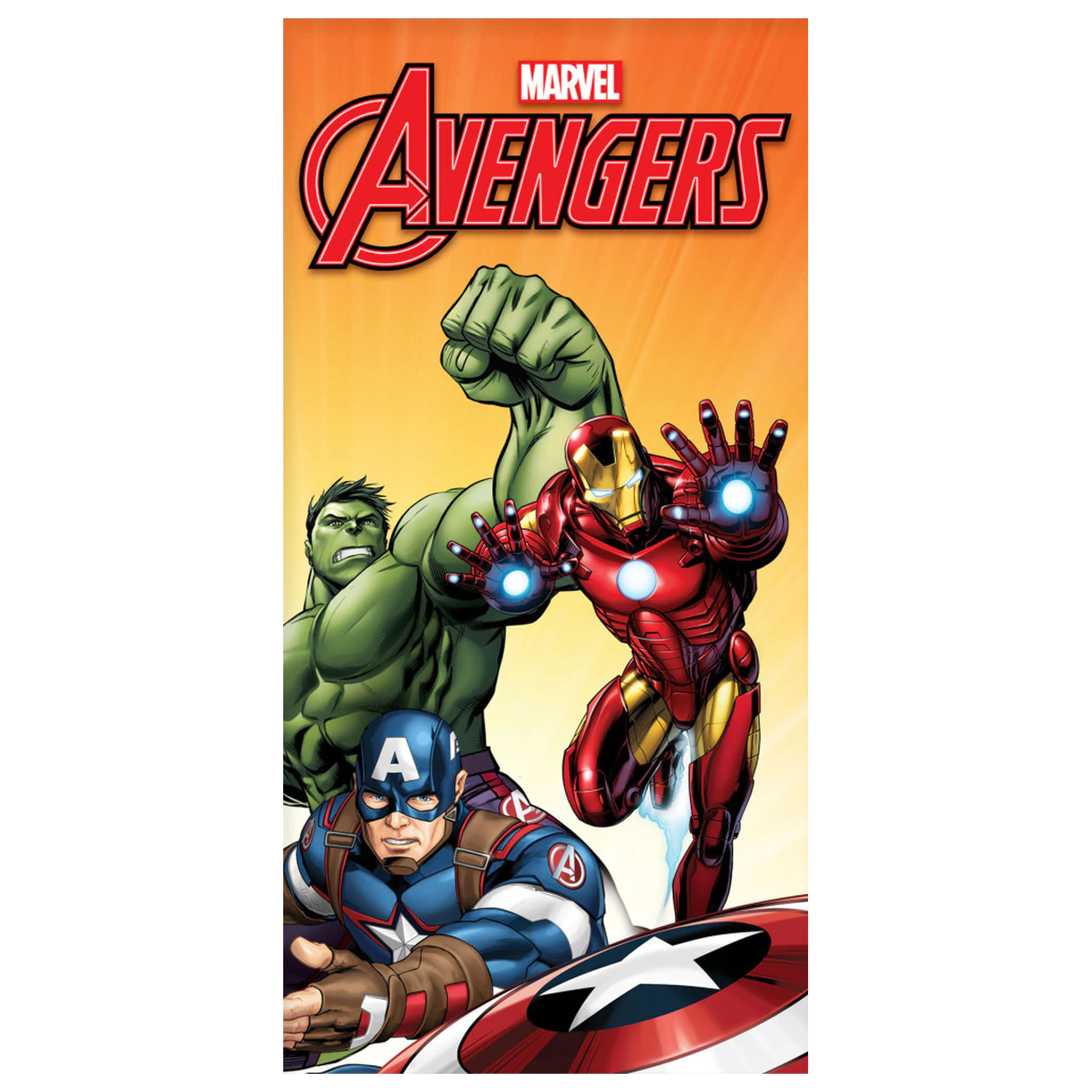 Avengers Fight Handtuch Produktfoto