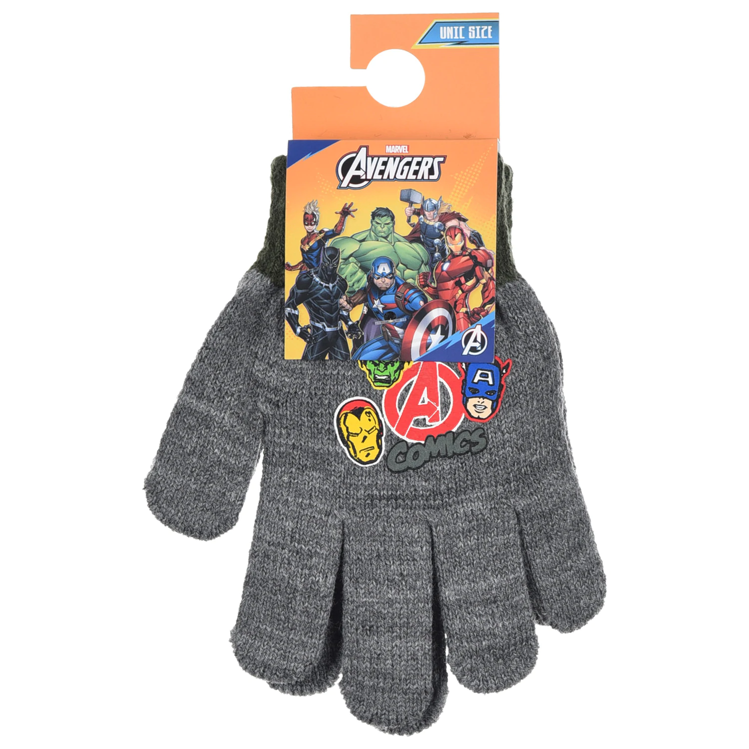 Avengers Grau Kinderhandschuhe Produktfoto