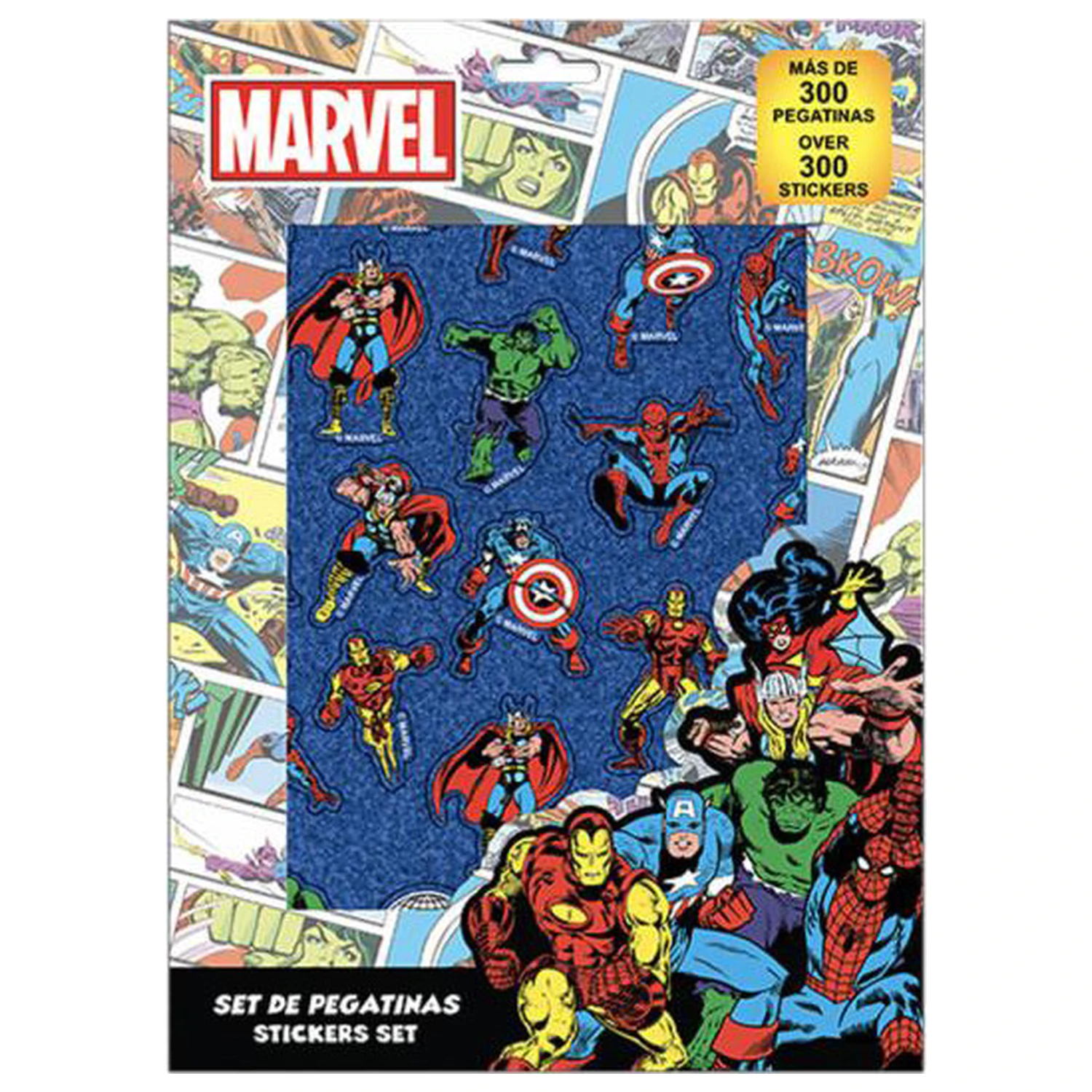 Avengers Hero Team Sticker Set 300 Stück Produktfoto
