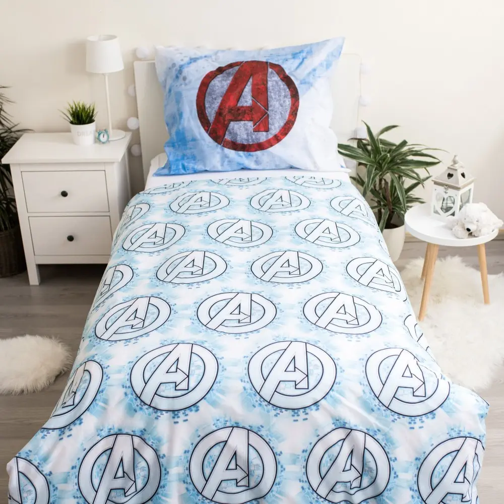 Avengers Heroes Bettdecke 140×200cm, 70×90 cm Produktfoto