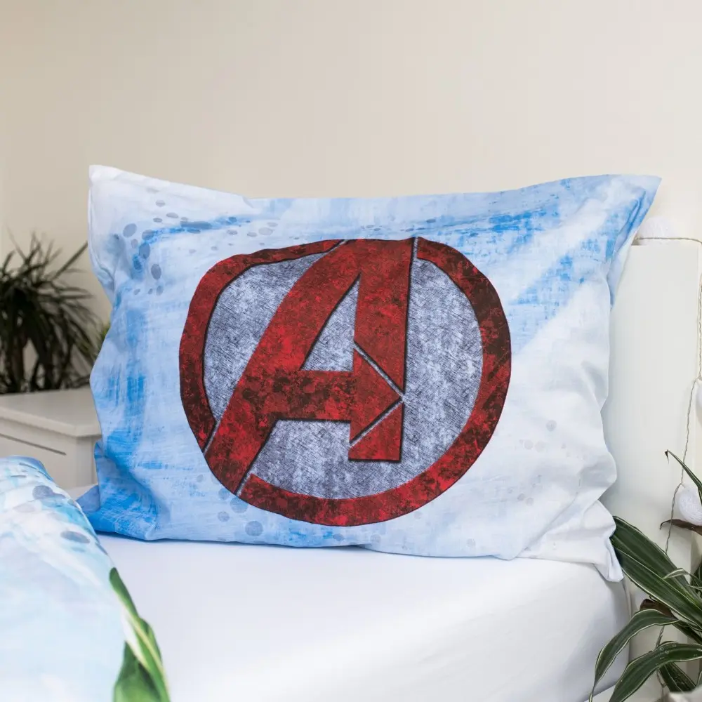 Avengers Heroes Bettdecke 140×200cm, 70×90 cm Produktfoto