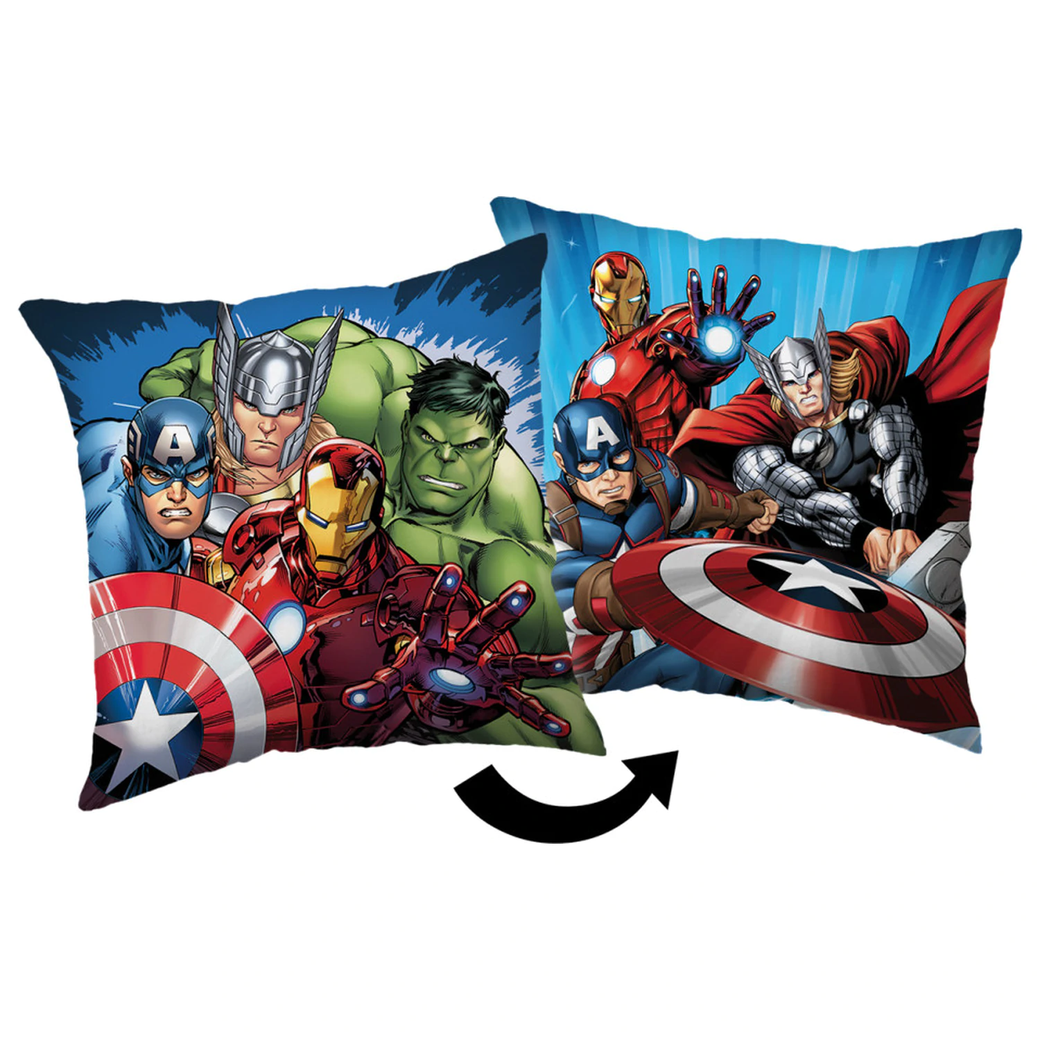 Avengers Heroes Kissenbezug Produktfoto