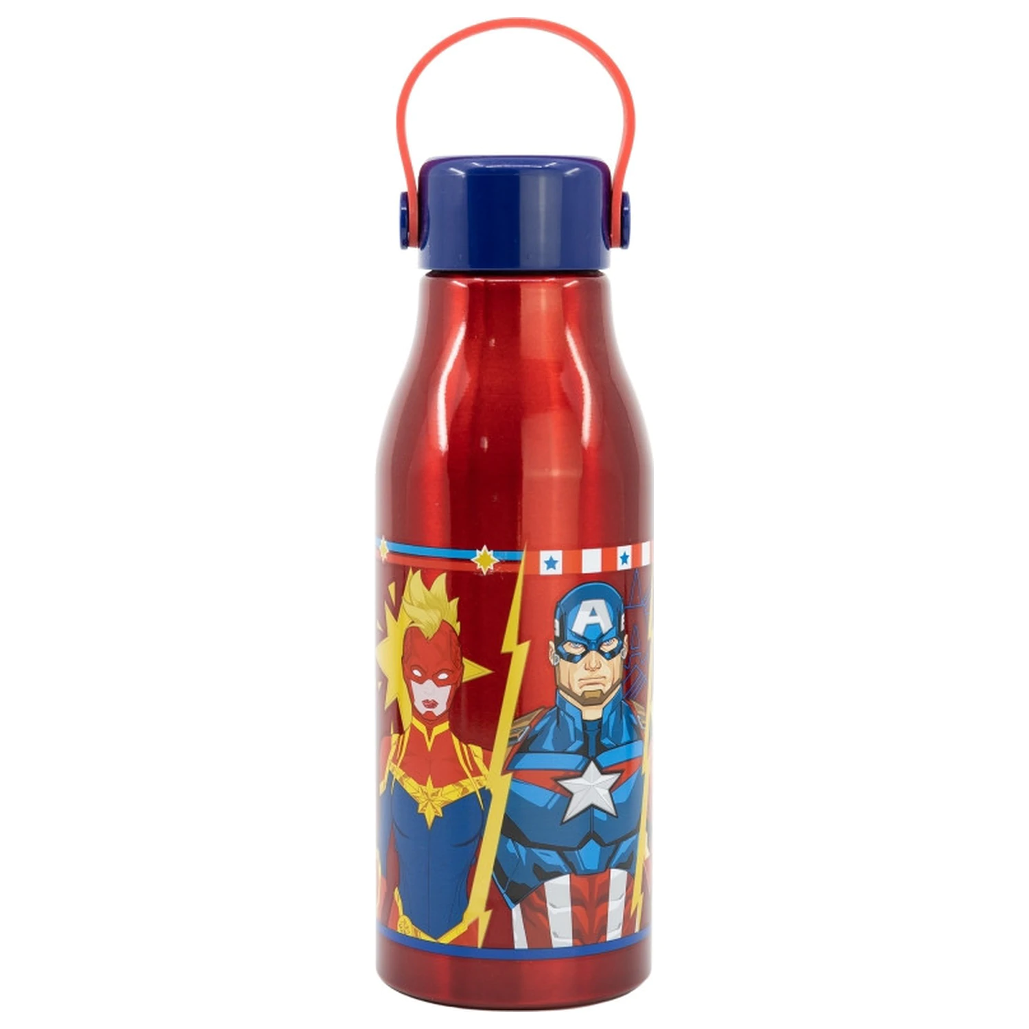 Avengers Invincible Force Flexi Aluminium Flasche mit Schraubverschluss und Aufhänger 760 ml Produktfoto