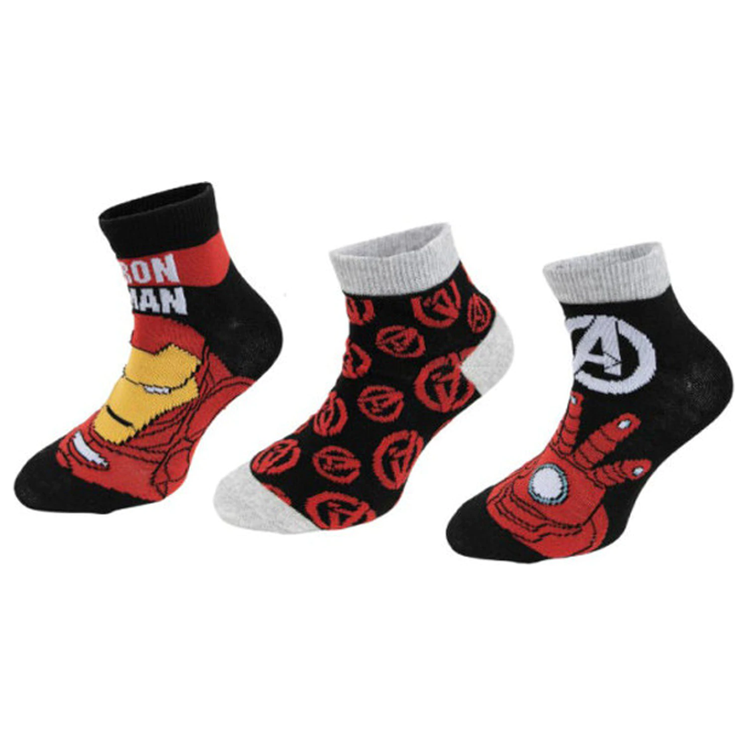 Avengers Iron Man Kinder Geheim-Socken 27/30 Produktfoto