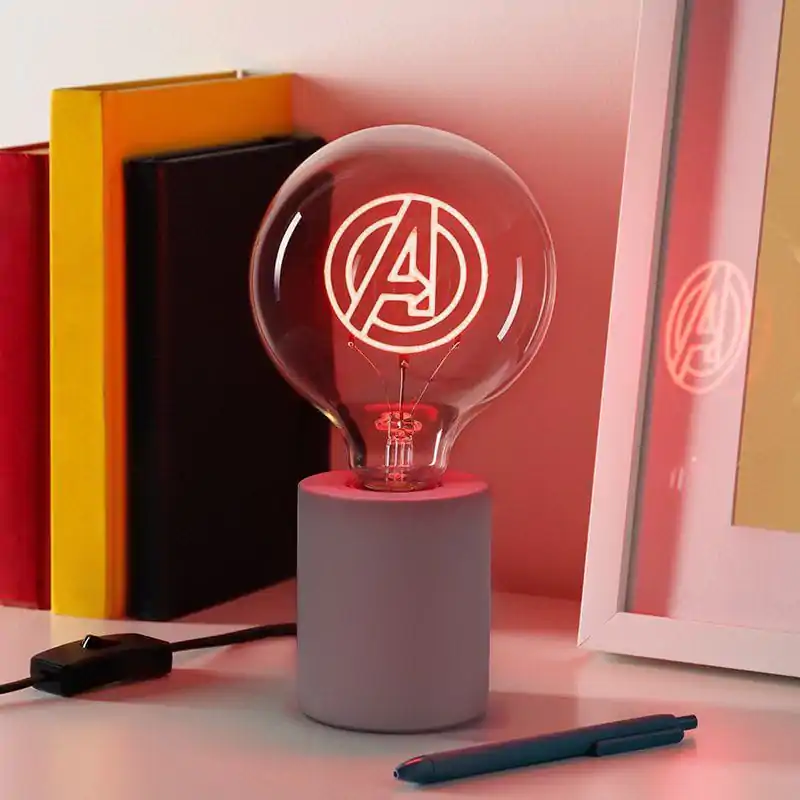 Avengers Neon LED-Lampe Logo Produktfoto