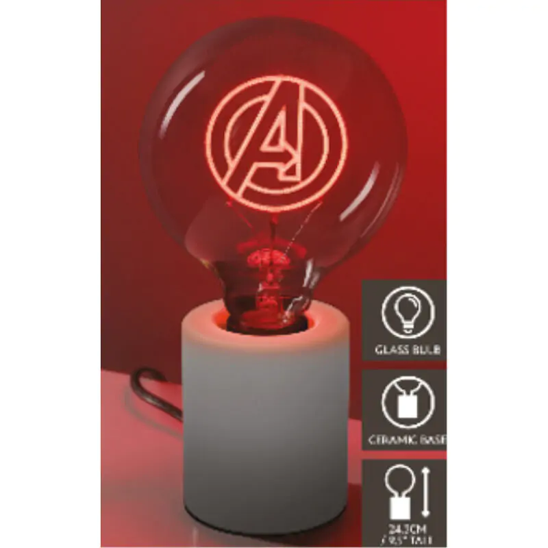 Avengers Neon LED-Lampe Logo termékfotó