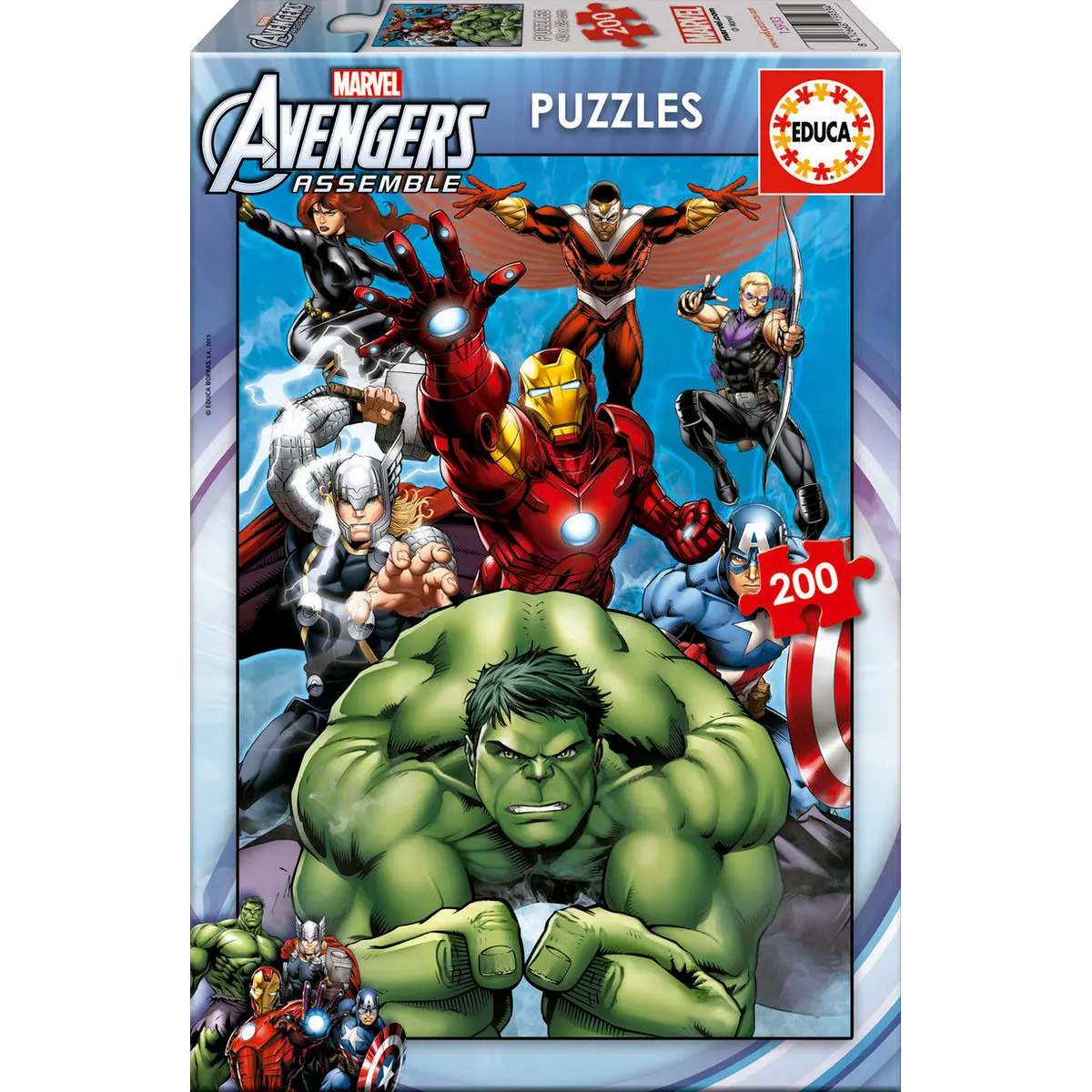 Marvel Avengers Puzzle 200St termékfotó