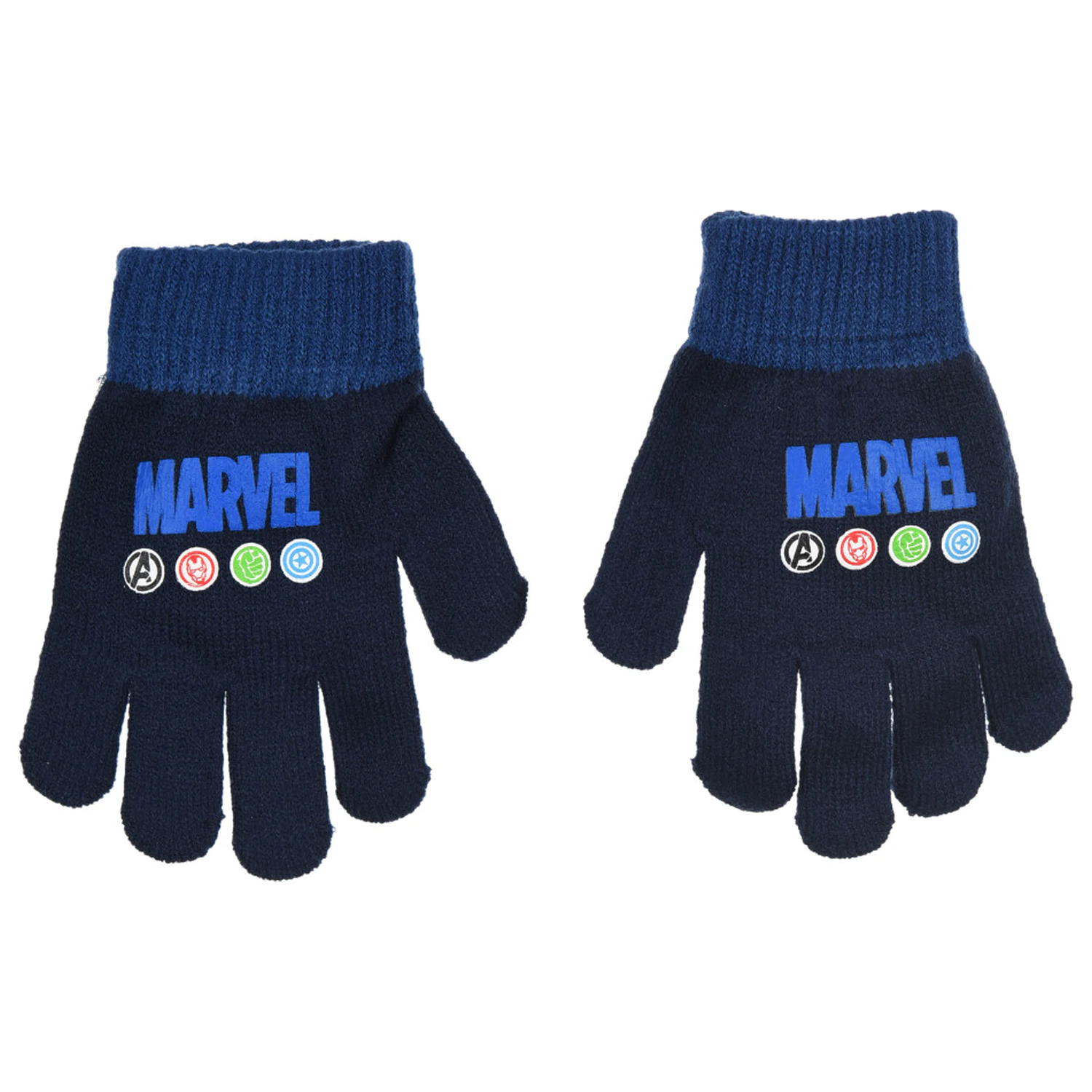 Avengers Marvel Blue Kinder Handschuhe Produktfoto