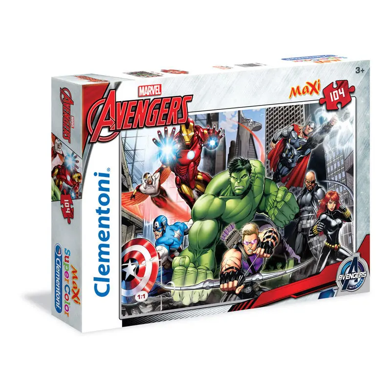 Avengers Marvel Puzzle 104 Teile Maxi Produktfoto