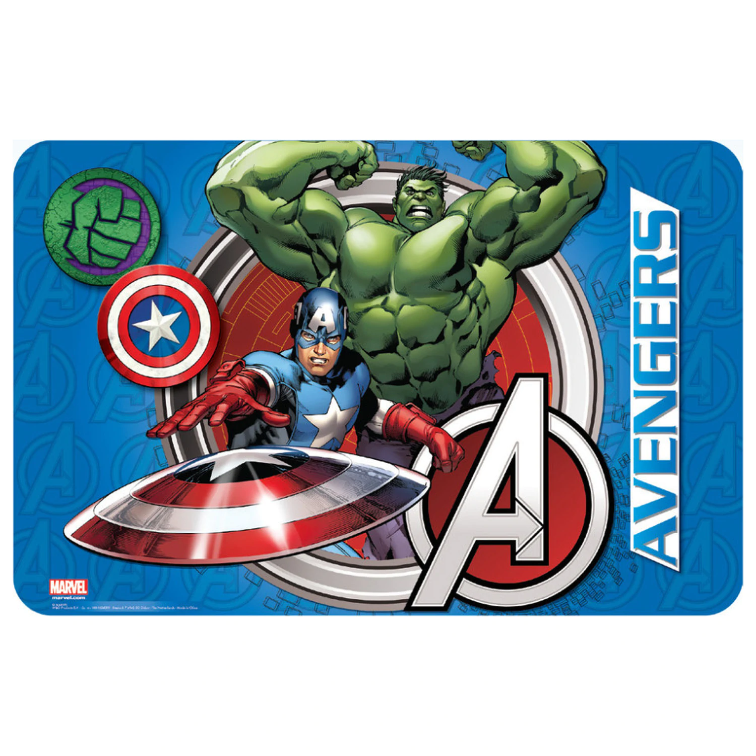 Avengers Power Platzmatte 43x28 cm Produktfoto